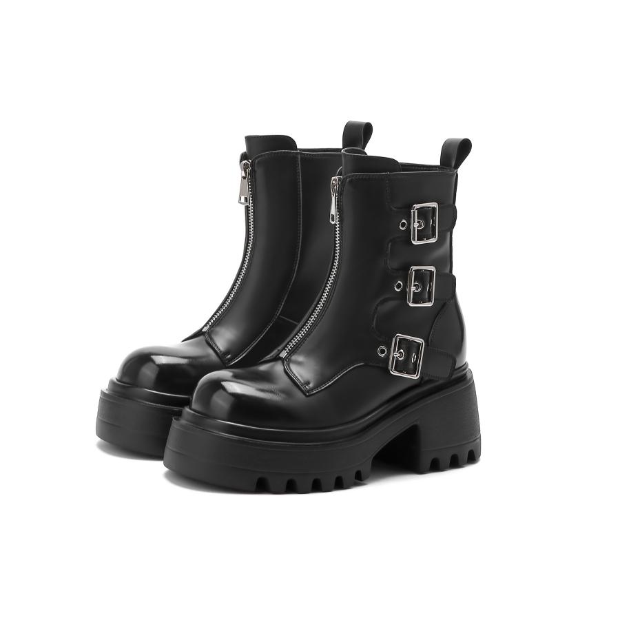 Boots |  Dames Zwarte Boots Lpmonk-01