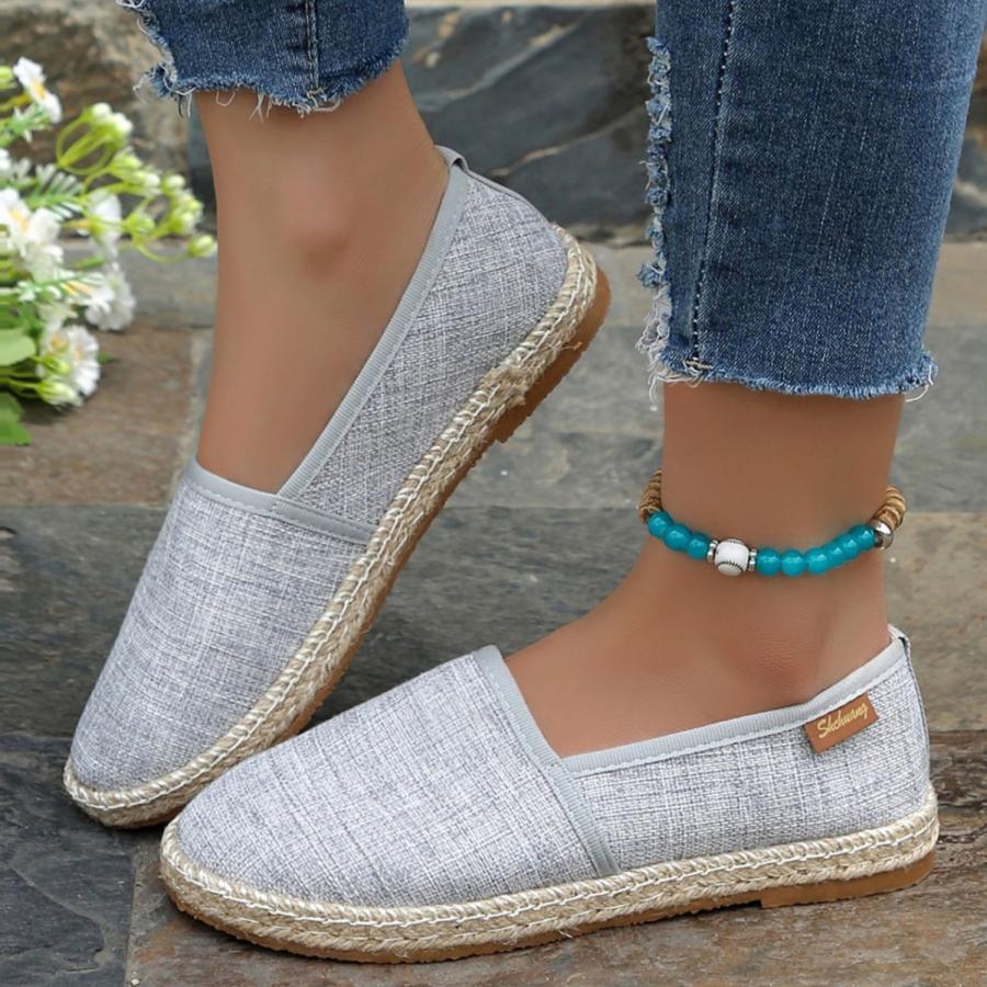 Espadrilles |  Dames Beige Espadrilles Valencia